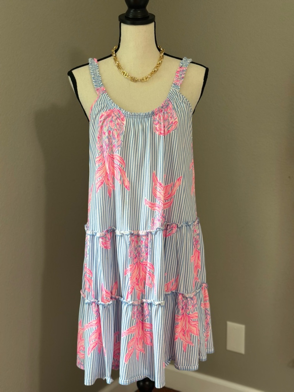 Lilly Pulitzer Loro Swing Dress in the Rum Swizzle RARE Print